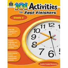 101 Activities For Fast Finishers Grade 5