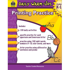 Daily Warm-Ups: Printing Practice Grades K-1