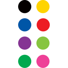 Colorful Circles Mini Stickers