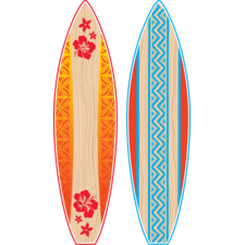 Giant Surfboards Bulletin Board Display Set