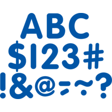 Blue Classic 2" Letters Uppercase Pack