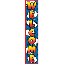 Superhero Welcome Banner