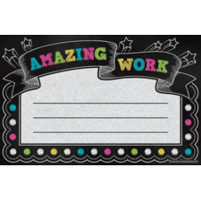 Chalkboard Brights Amazing Work Awards