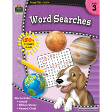Ready-Set-Learn: Word Searches Grade 3