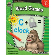 Ready-Set-Learn: Word Games Grade 1