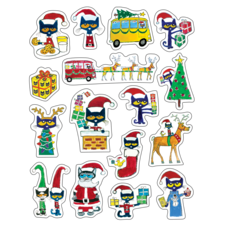 Pete the Cat Christmas Stickers