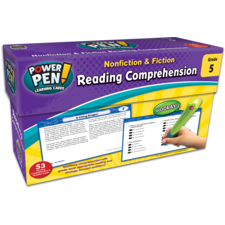 Power Pen Learning Cards: Reading Comprehension Grade 5