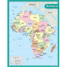 Africa Map Chart