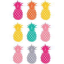 Tropical Punch Pineapples Magnetic Accents