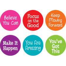 Spot On Carpet Markers Positive Sayings - 7"