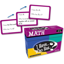 I Have, Who Has Math Game Grade 3-4