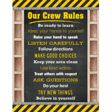 Under Construction Our Crew Rules Chart