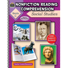 Nonfiction Reading Comprehension: Social Studies, Grade 4