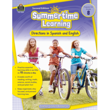 Summertime Learning Grade 8 - Spanish Directions