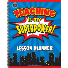 Teaching Is My Superpower Lesson Planner