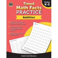 Timed Math Facts Practice: Addition