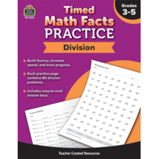 Timed Math Facts Practice: Division