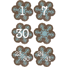 Home Sweet Classroom Snowflakes Calendar Days