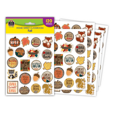 Home Sweet Classroom Fall Stickers