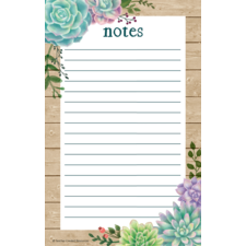 Rustic Bloom Notepad