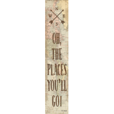 Travel the Map Oh, the Places You'll Go! Banner