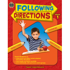 Following Directions Grade 1