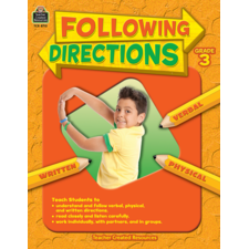 Following Directions Grade 3