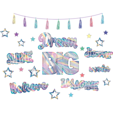 Iridescent Dream Big Bulletin Board Display