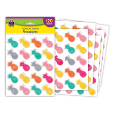Tropical Punch Pineapples Stickers