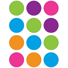 Bright Colors Circles Mini Accents