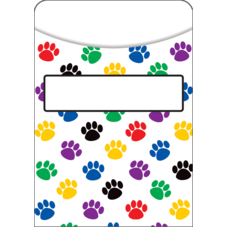 Paw Prints Library Pockets