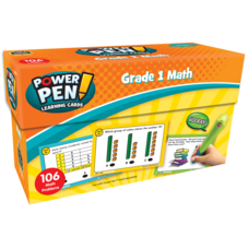 Power Pen Learning Cards: Math Grade 1