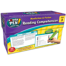 Power Pen Learning Cards: Reading Comprehension Grade 3