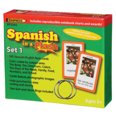 Spanish in a Flash Cards Set 1