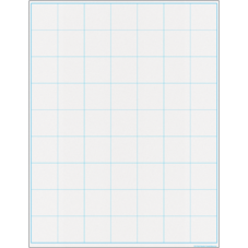 Graphing Grid Large Squares Write-On/Wipe-Off Chart