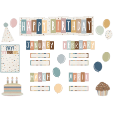Everyone is Welcome Happy Birthday Mini Bulletin Board