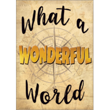 What a Wonderful World Positive Poster