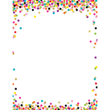 Confetti Blank Chart