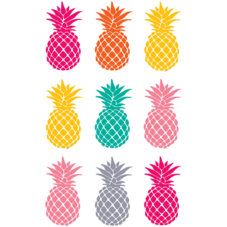 Tropical Punch Pineapples Magnetic Accents