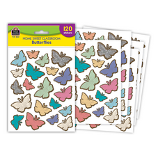 Home Sweet Classroom Butterflies Stickers