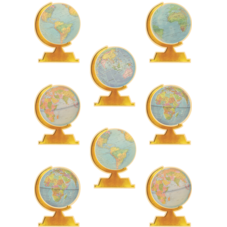 Travel the Map Globes Accents