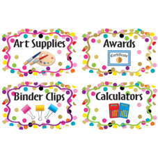 Confetti Supply Labels