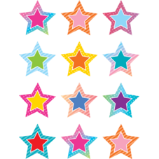 Colorful Vibes Stars Mini Accents