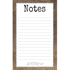 Home Sweet Classroom Notepad