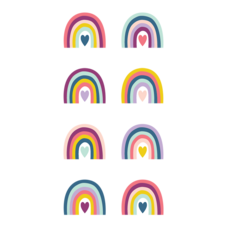 Oh Happy Day Rainbows Mini Stickers