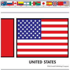 Flags of Nations Borders Border Trim