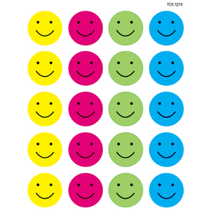TCR1274 Happy Faces Stickers Image