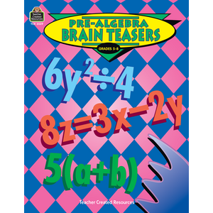TCR2039 Pre-Algebra Brain Teasers Image