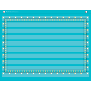 TCR20775 Light Blue Marquee Mini Pocket Chart Image