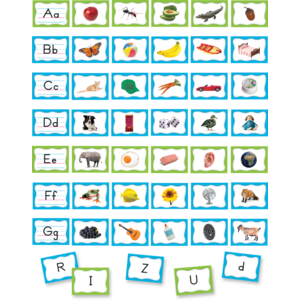 TCR20852 Alphabet Pocket Chart Cards Image